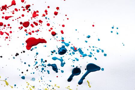 abstract watercolor color painting watercolour on backgroundの写真素材