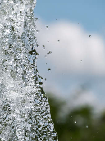 Water splash Background blurの写真素材