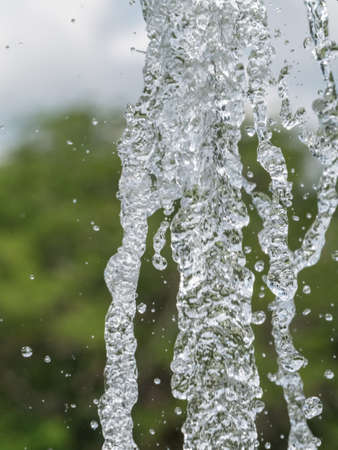 Water splash Background blurの写真素材