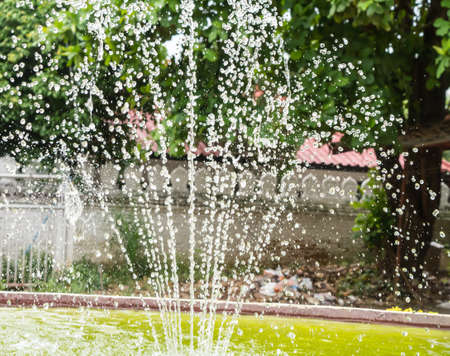 Water splash Background blurの写真素材