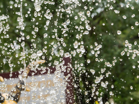 Water splash Background blur