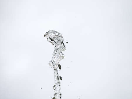Water splash Background blurの写真素材