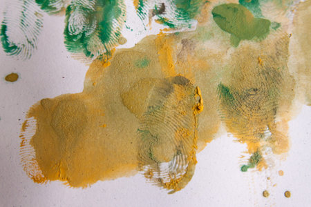 Watercolor abstract hand painted backgroundの写真素材