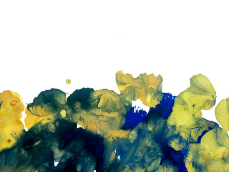 Abstract hand drawn watercolor backgroundの写真素材