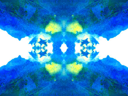 Abstract hand drawn watercolor backgroundの写真素材