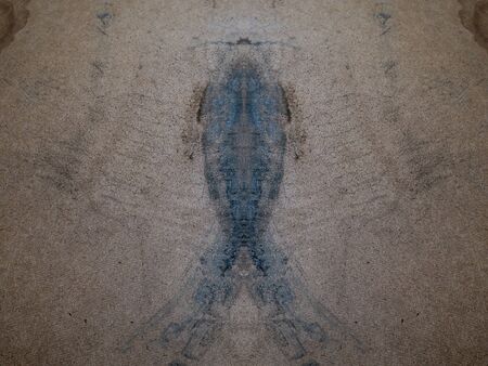 Old brown paper surfaceの写真素材