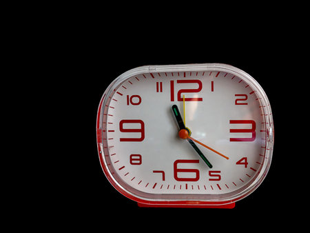Clock face   Time concept.