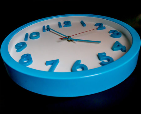 Clock face   Time concept.