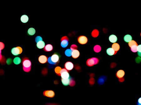 bokeh background Blurred lightsの写真素材