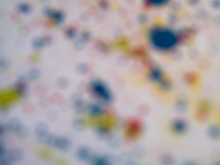 Blurred background Multicolor out of focus