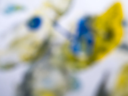 Blurred background Multicolor out of focusの写真素材