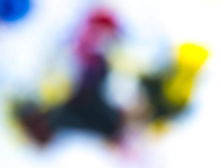 Blurred background Multicolor out of focusの写真素材