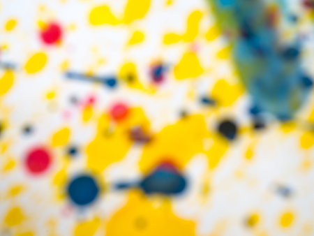Blurred background Multicolor out of focus