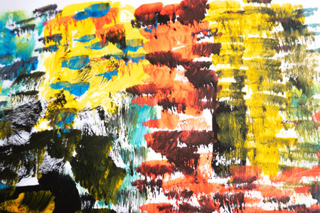 Hand drawn oil painting. Abstract art background.