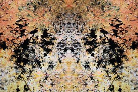 Hand drawn oil painting. Abstract art background.の写真素材