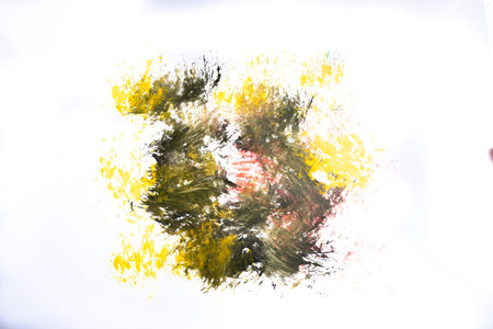 Hand drawn oil painting. Abstract art background.