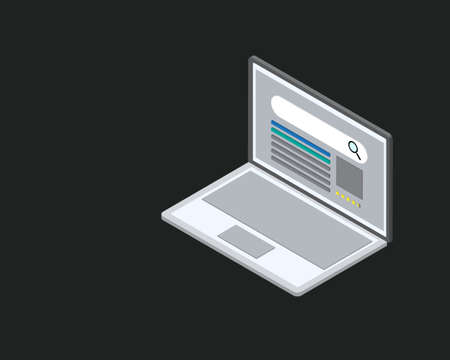 Rich Snippets or rich results are normal  search results with additional data displayedのイラスト素材