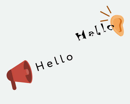 language barrier refer to linguistic barriers to communicationのイラスト素材