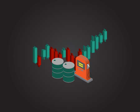 Invest in energy Stocks to gain profitのイラスト素材