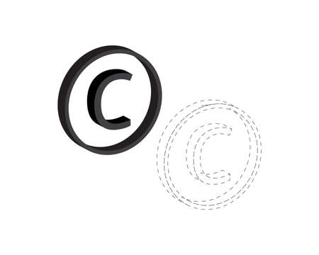 Copycat refers to a person who copies some aspect of some thing or somebody else in content part or Intellectual property rightsのイラスト素材