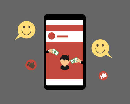 Romanticizing poverty to using the poor  as props or aesthetics for your Photography and share on social mediaのイラスト素材