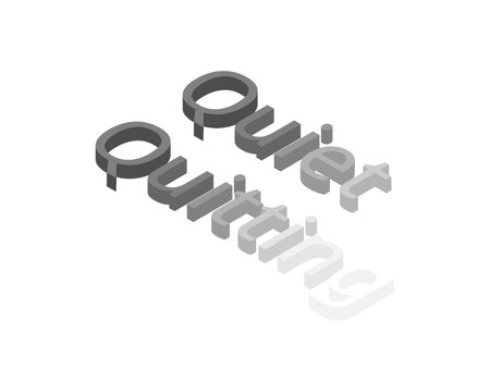 quiet quitting is doing less at work or  refusing to work overtimeのイラスト素材
