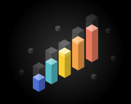 Predictive analytics is the process of using data to forecast future outcomesのイラスト素材