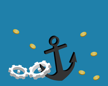 sunk cost or retrospective cost is a cost that has already been incurred and cannot be recoveredのイラスト素材