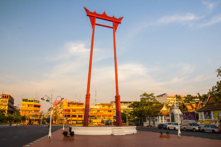 PHRAM GIANT SWING in Bangkokの写真素材