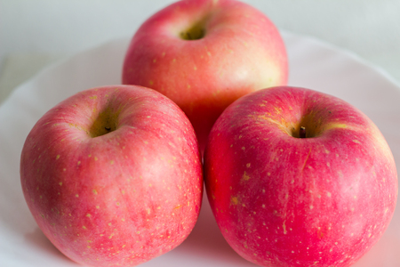 Apple tasty fruits have health benefits.の写真素材
