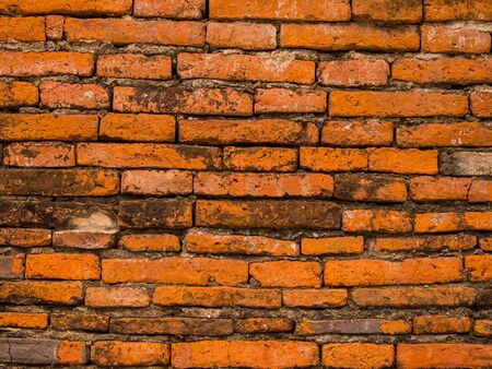 Brick wall, ideal for textures and backgrounds.の写真素材