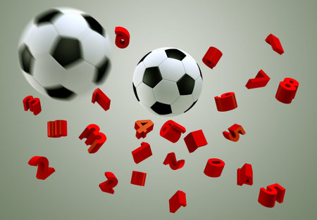 3D soccer ball