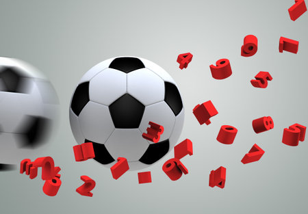 3D soccer ball
