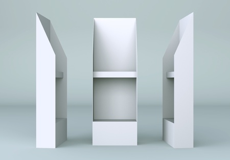 3D shelves display Gondola wire wing panel の写真素材