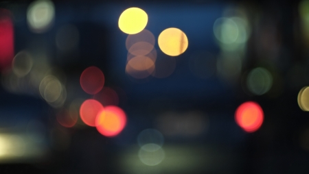 Abstract circular bokeh color background の写真素材