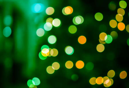 Abstract Bokeh color light of christmas treeの写真素材