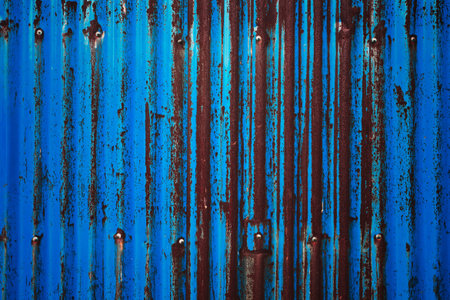 Old zinc rust sheet with beautiful used for background