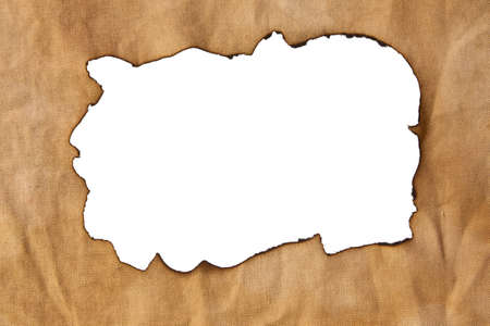 cotton old frame used for backgroundの写真素材