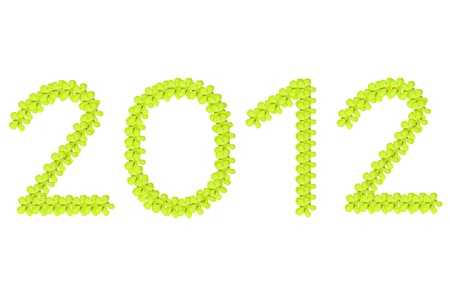 Happy New Year 2012の写真素材