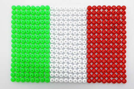 Italy flagの写真素材