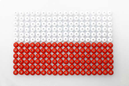 Poland flagの写真素材
