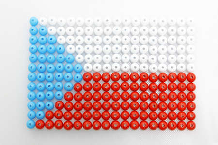 Czech Republic flagの写真素材