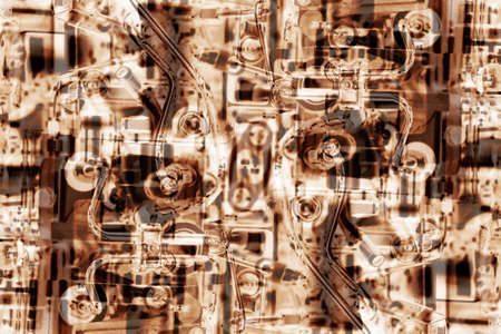 Machine abstract backgroundの写真素材