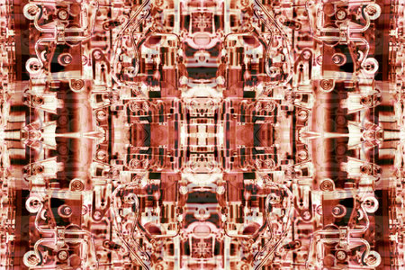 Machine abstract backgroundの写真素材