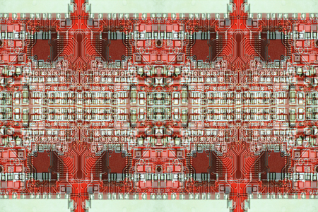 Circuit abstract backgroundの写真素材