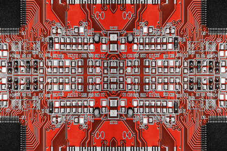 Circuit backgroundの写真素材