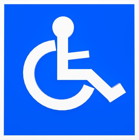 Disabled Parking iconの写真素材