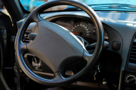Car Salon, black steering wheel