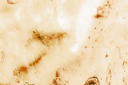 Fabric texture black with yellow natural silk marble print, tie-dye technique.