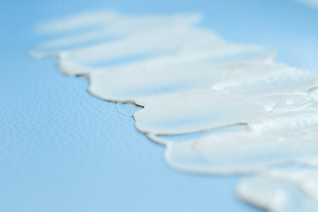 The texture of a cosmetic care cream-scrub.の写真素材
